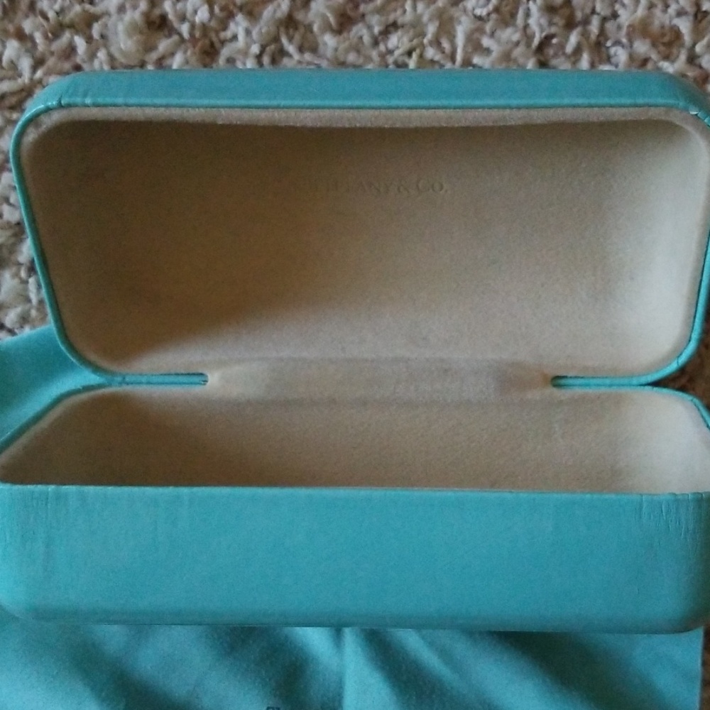 Tiffany & co. Sunglasses case, deep case